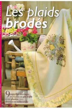 Speciale Aanbieding Boek: Les plaids brodés