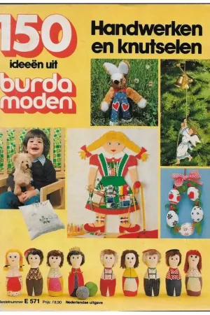 Tijdschrift: 150 handwerk en knutselideeën (6) Hoge Kwaliteit