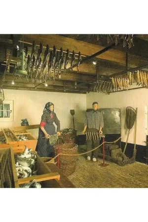 Gereduceerde Prijs Ansichtkaart visrokerij