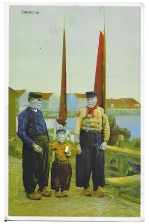 Op = Op Oude ansichtkaart Volendam