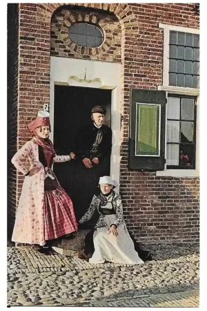 Premium Textielkaart Hindeloopen