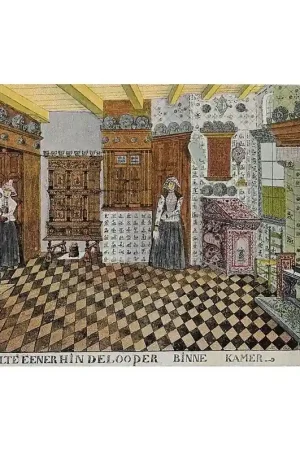 Textielkaart Hindeloopen Uitverkoop