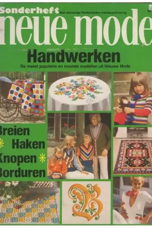 Tijdschrift: Neue Mode Handwerken Beperkte Voorraad