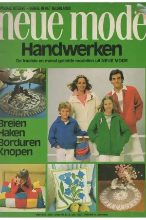 Tijdschrift: Neue Mode Handwerken Speciale Aanbieding