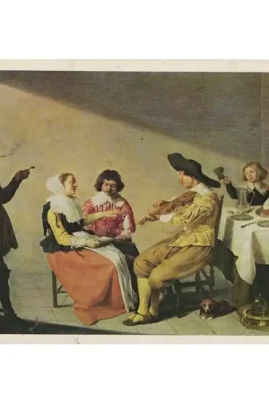 Textielkaart: A musical party Dagaanbieding