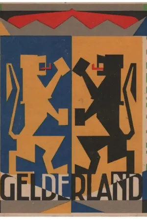 Superprijs Oude fietskaart Gelderland