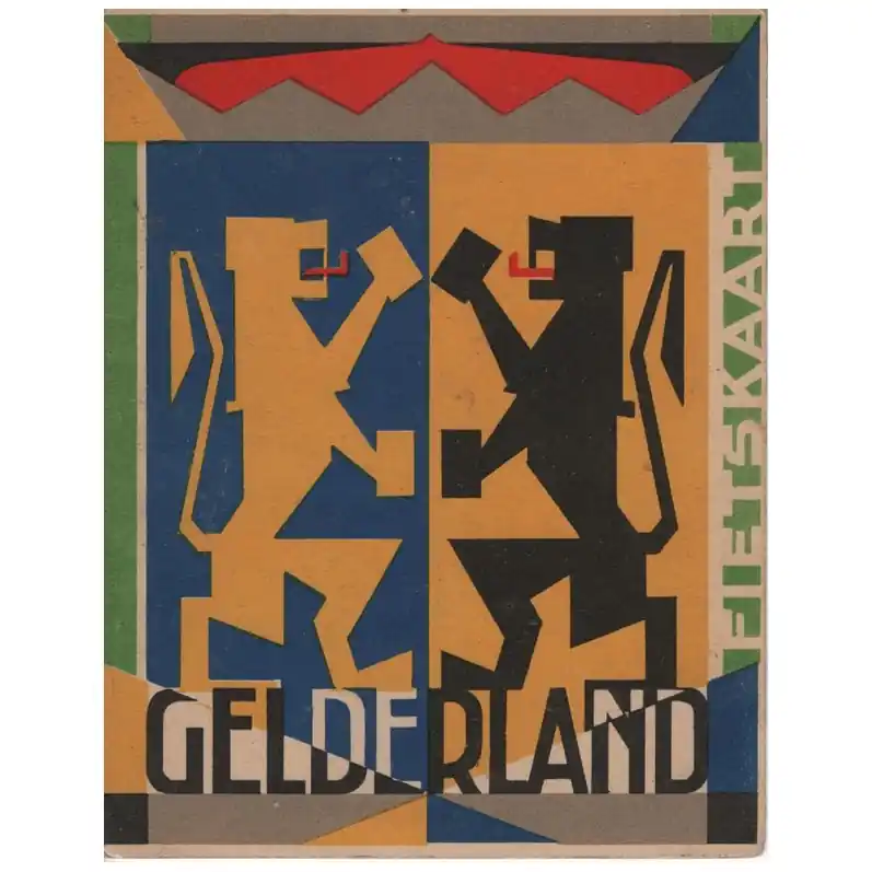 Superprijs Oude fietskaart Gelderland