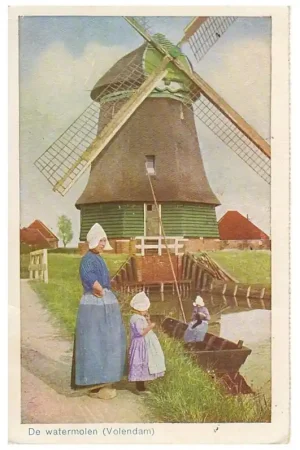 Favoriet Oude ansichtkaart Volendam