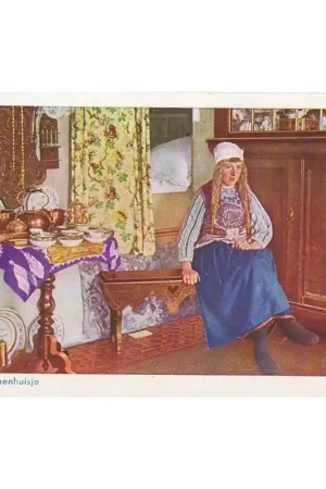 Oude Ansichtkaart Marken Beperkt Aanbod