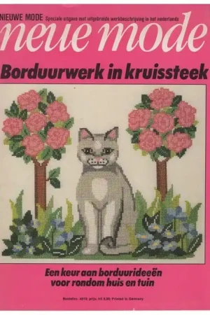 Tijdschrift: Borduurwerk in kruissteek Merkproduct