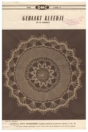 Patroon: Gehaakt kleedje Voordeelprijs