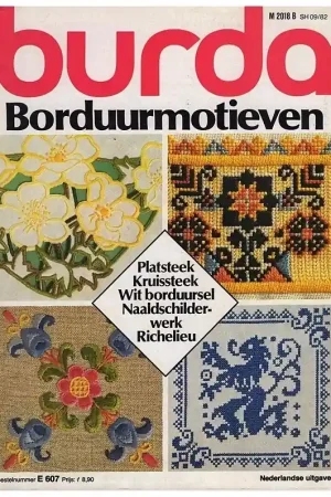 Tijdschrift: Burda Borduurmotieven Koop Vandaag