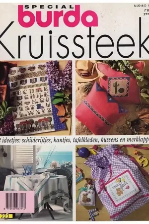 Tijdschrift: Burda kruissteek Exclusieve Aanbieding