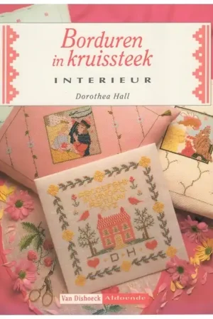 Boek: Borduren in kruissteek interieur Lage Prijs