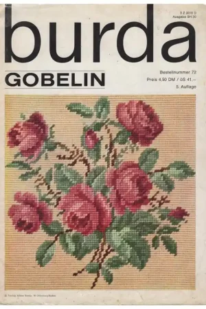 Tijdelijk Beschikbaar Tijdschrift: Burda gobelin
