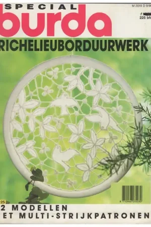 Tijdschrift: Richelieuborduurwerk Beperkte Voorraad