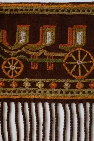 Lage Prijs Wandkleedje oude wagen