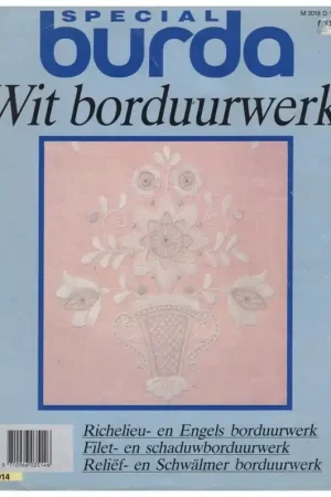 Tijdschrift: Burda Wit borduurwerk Koop Vandaag