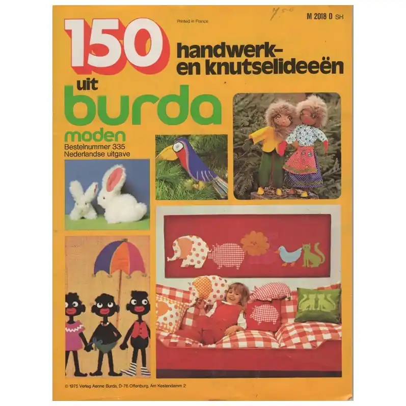Tijdschrift: Burda handwerk en knutselideeën (3) Laatste Versie