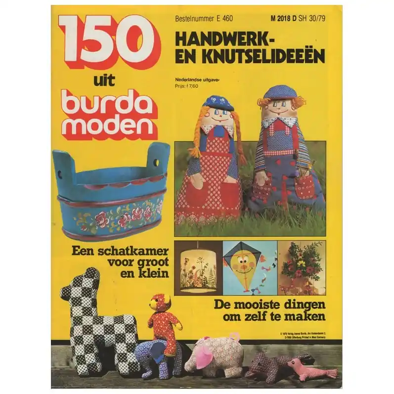 Tijdschrift: Burda handwerk en knutselideeën (2) Voordeelprijs