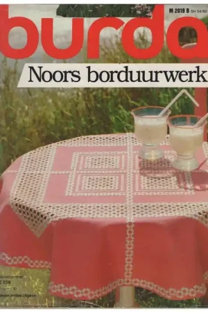 Tijdschrift: Burda Noors borduurwerk Goedkoop
