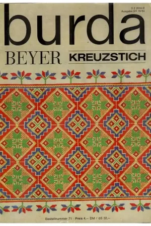 Uitverkoop Tijdschrift: Burda kreuzstich