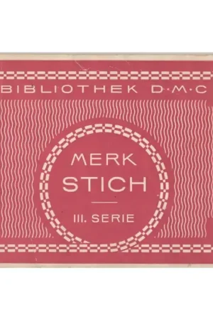 Beperkt Aanbod Boekje: DMC Point de Marque, 3me serie