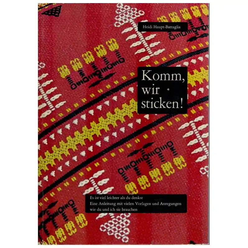 Boek: Komm, wir sticken! Direct Verzonden