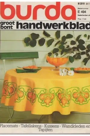 Tijdschrift: Burda Groot bont handwerkblad (6) Nu Kopen