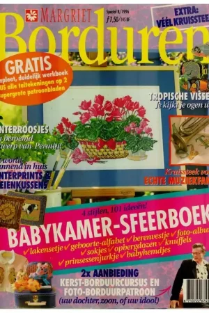 Rechtstreeks Van De Fabrikant Tijdschrift: Margriet borduren 1996