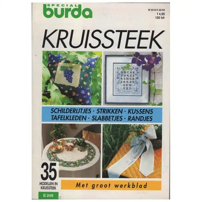 Tijdschrift: Kruissteek Burda special E249 Populair
