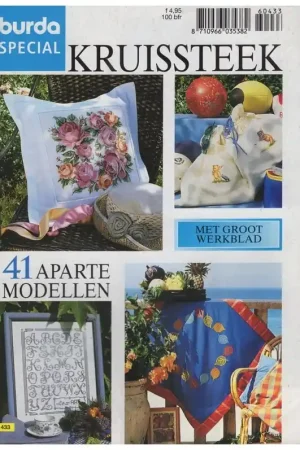 Tijdschrift: Kruissteek Burda special E433 Aanbieding
