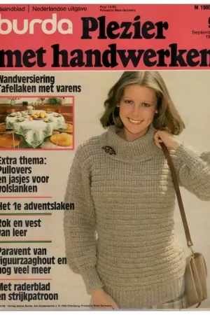 Bestel Nu Tijdschrift: Burda handwerken september 1978