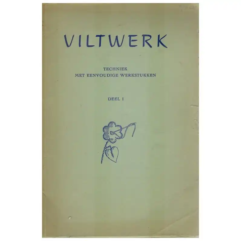 Uitverkoop Boekje: Viltwerk Deel II