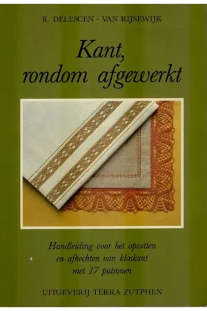 Boek: Kant rondom afgewerkt Korting