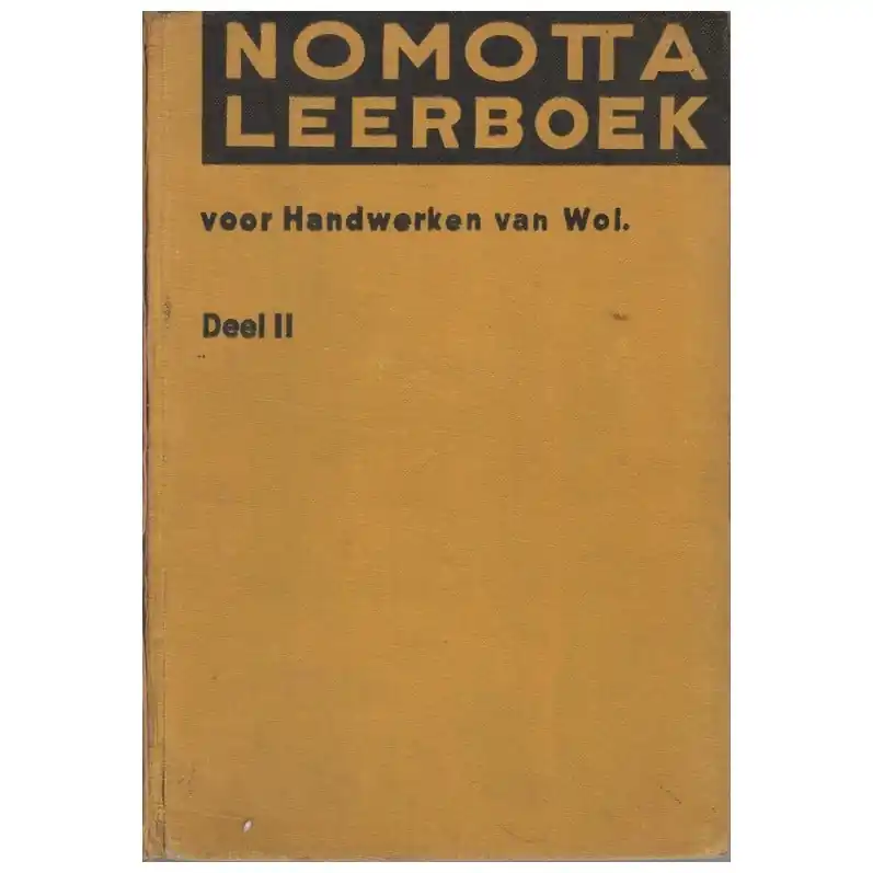 Actieprijs Boek: Nomotta leerboek handwerken van wol