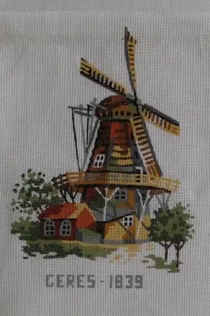 Voorbedrukt stramien molen Ceres Merkproduct
