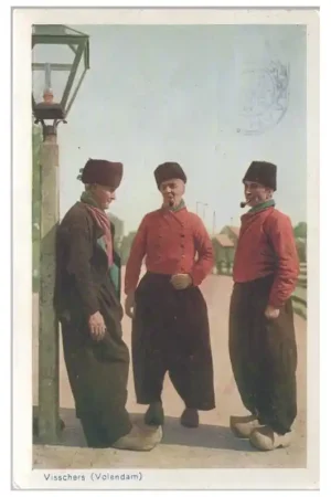 Oude ansichtkaart Volendam (4) Tijdelijk Beschikbaar