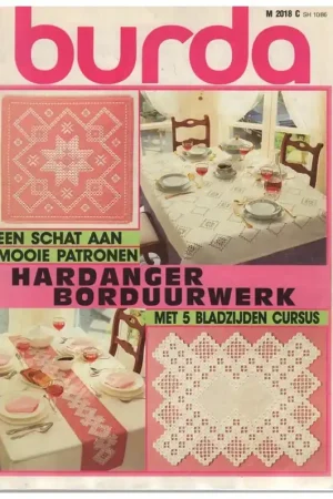 Tijdschrift Burda Hardanger Alleen Vandaag