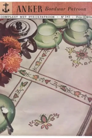 Anker borduurpatroon 343 Uitverkoop
