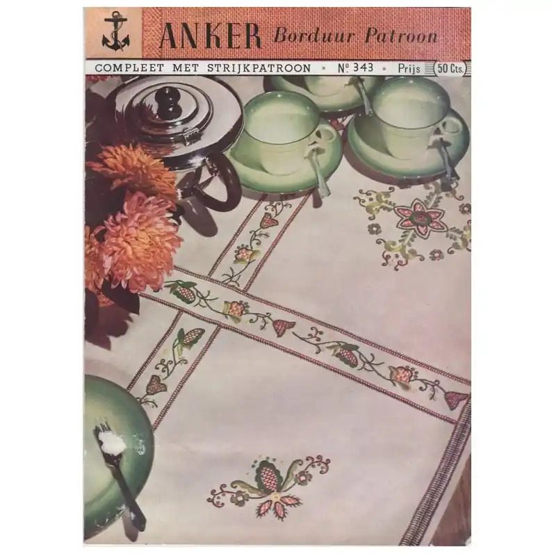 Anker borduurpatroon 343 Uitverkoop