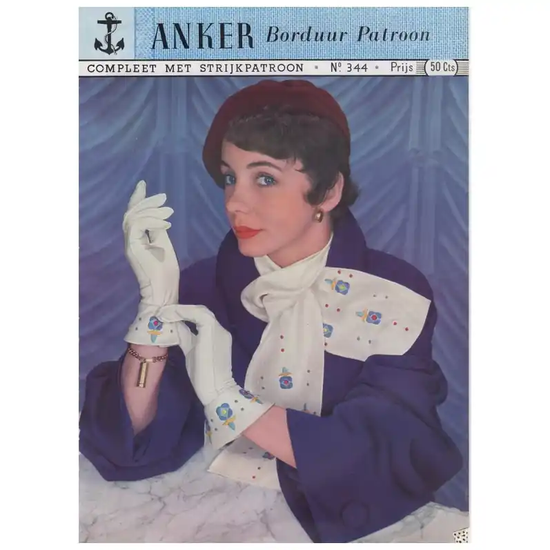 Anker borduurpatroon 344 Dagaanbieding