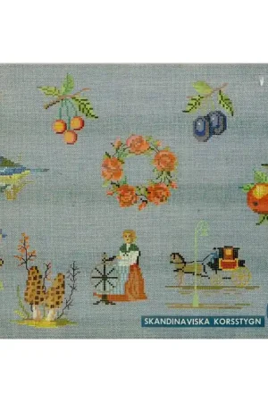 Boek: DMC Skandinaviska Korsstygn Laatste Versie