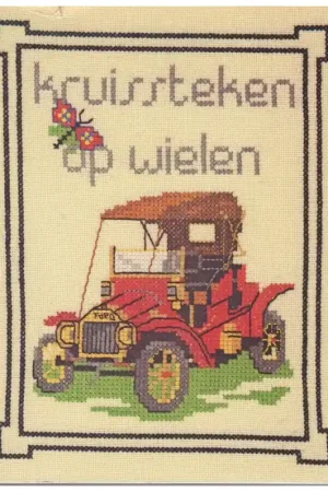 Uitverkoop Boek: Kruissteek op wielen