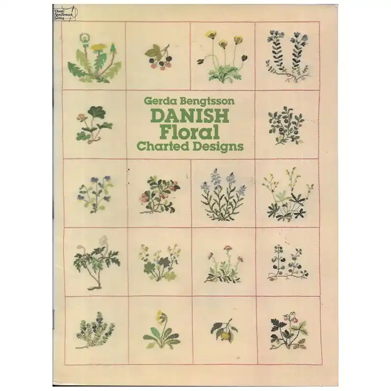 Betaalbaar Boek: Danish Floral Charted Designs