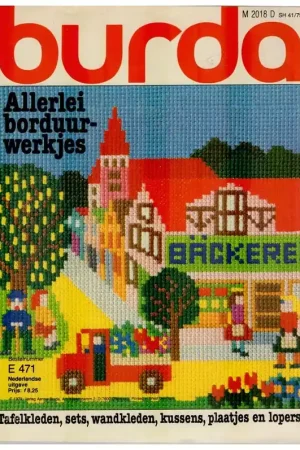 Tijdschrift: Burda Allerlei borduurwerkjes Beperkte Voorraad