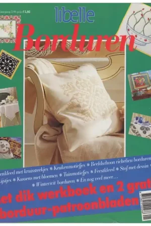 Tijdschrift: Libelle Borduren 1991 Koopje