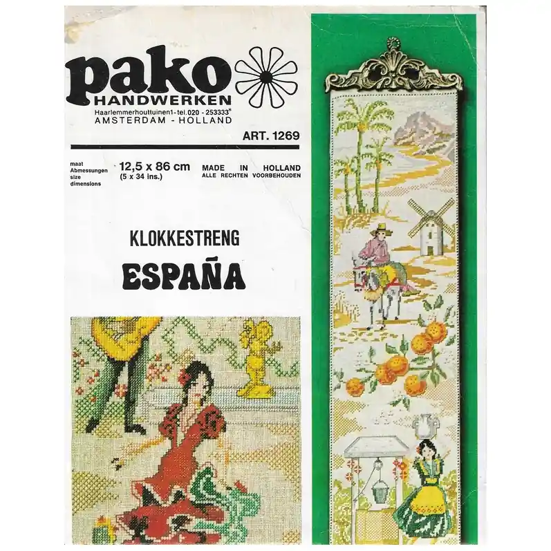 Patroon: Schellekoord Spanje Alleen Vandaag