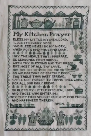 Shop Nu Borduurwerk Kitchen Prayer