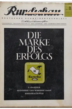 Tijdschrift: Rundschau augustus 1966 Meest Verkocht
